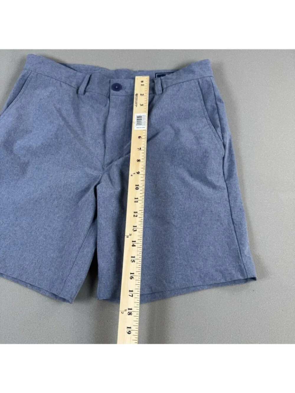 Vineyard Vines Shorts Mens Size 33 Blue Performance Chino Stretch Casual Summer